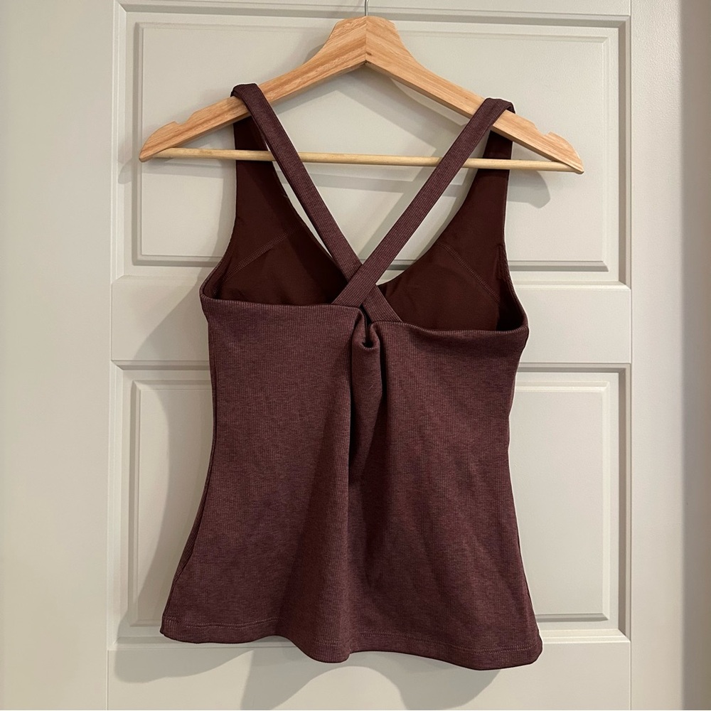 Gap Brown Workout‎ Tank Size Small - Picture 2 of 7